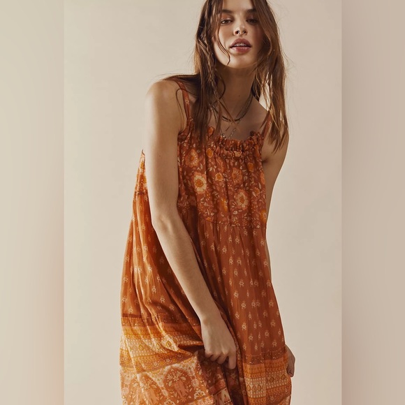 #125 CLOSEOUT SALE! New! Boho Gypsy long Sleeveless Maxi Dress - Picture 7 of 7